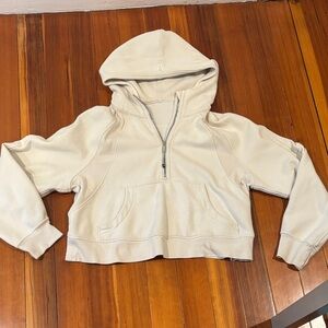 Lululemon athletics beige scuba that is barely worn